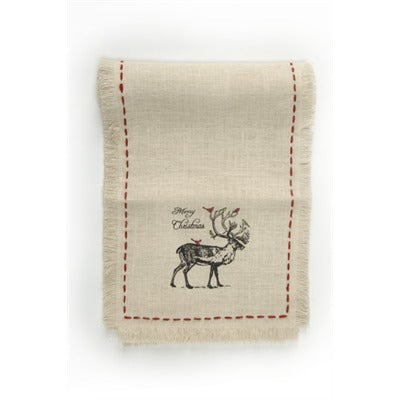 Jute Reindeer Table Runner