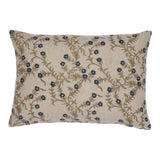 Mala Cushion - Indigo on Natural