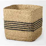 Cullen Twisted Segrass Square Basket (Set of 3)