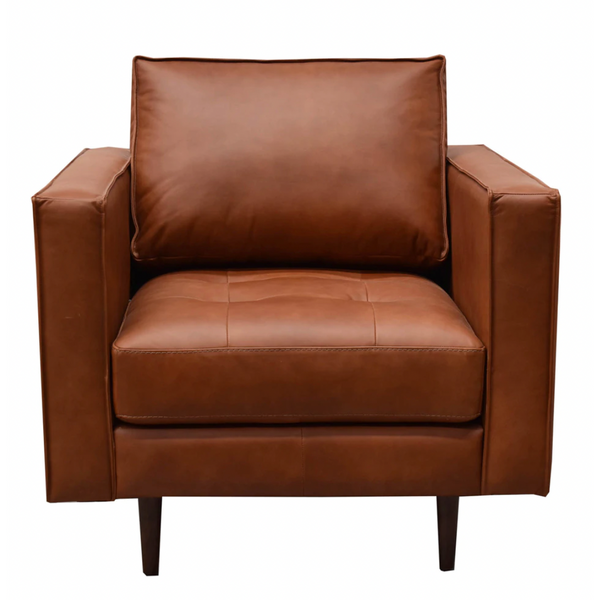 Harris Club Chair - Cappuccino