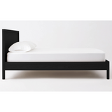 Marcel Platform Bed - Black Oak