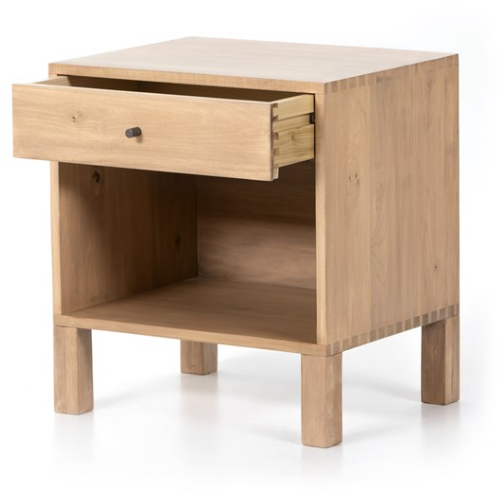 Isador Nightstand in Dry Wash Poplar