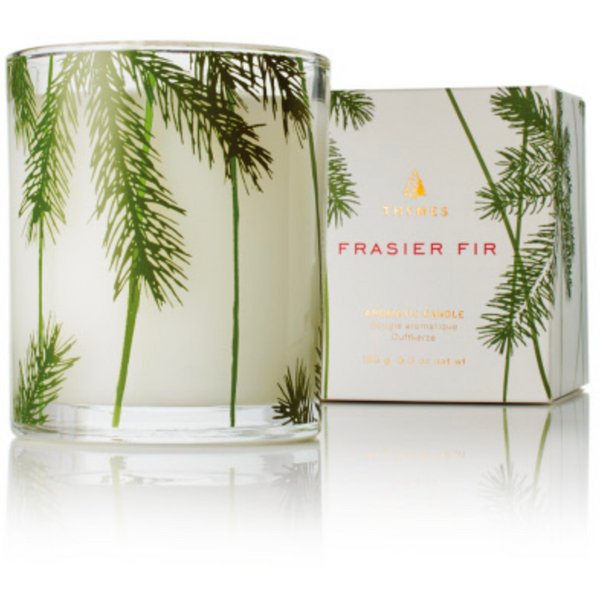 Frasier Fir Poured Candle - Pine Needle Design