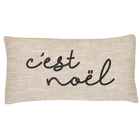 C'est Noel Lumbar Cushion