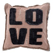 Love Patch Cushion 18 x 18