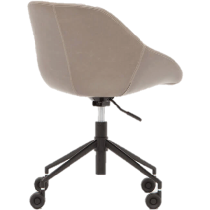 Nixon Office Chair - Grey PU Leather