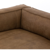 Nolita Reverse Stitch Sofa - Natural Washed Sand