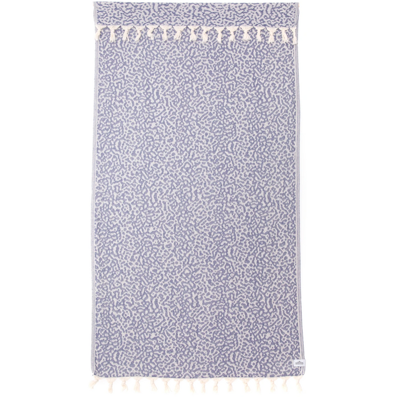 Tofino Towel Co - Turkish Towel 100% cotton The Banyan- Navy Blue