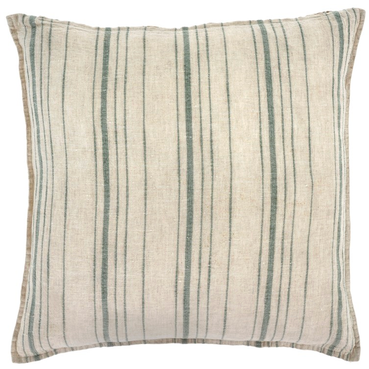 Luca Linen Cushion - Lichen