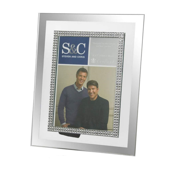 Glass and Chatons Picture Frame