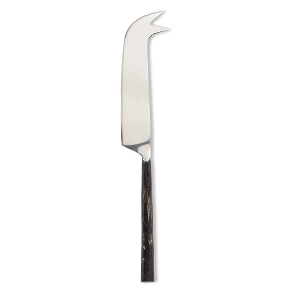 Cheese Knife with Forge Finish Handle