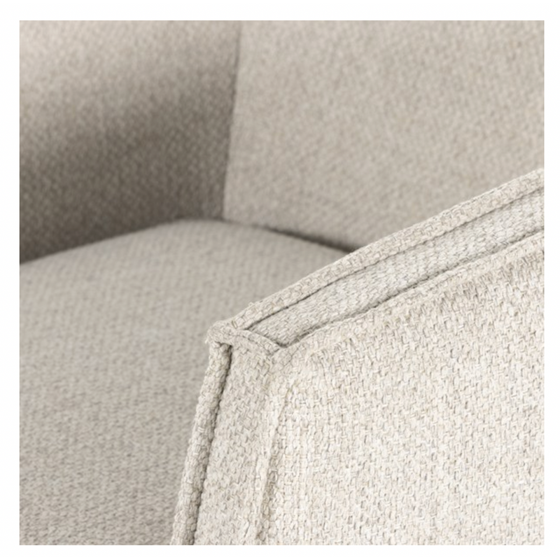 Rashi Swivel Chair-Fallon Linen