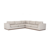 Colt 3 Piece Sectional - Aldred Silver