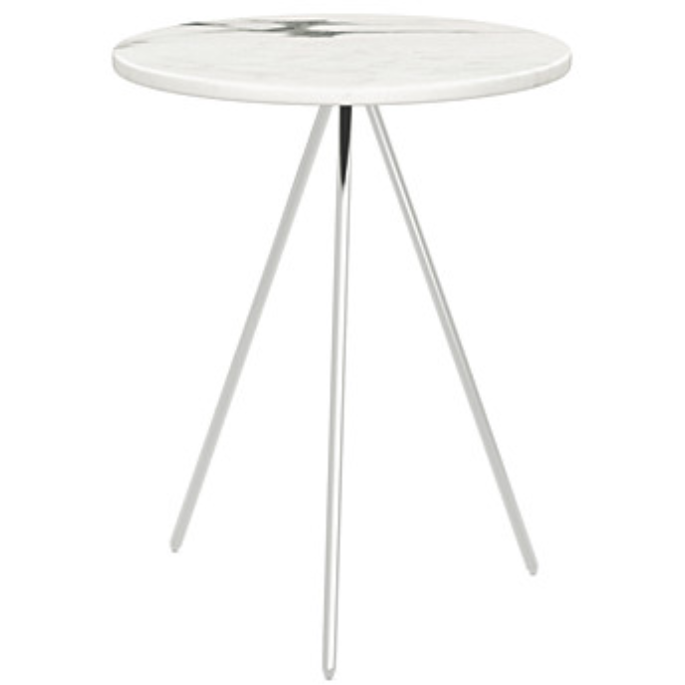 Taaj End Table - Marble Top