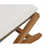 Bailey Outdoor Stool - Regency White