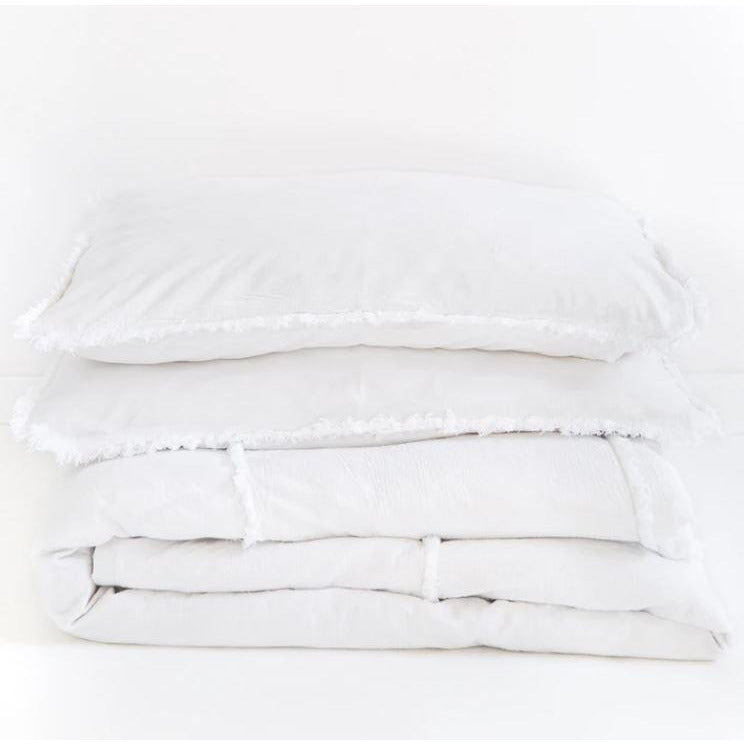 Eve Duvet Set- White