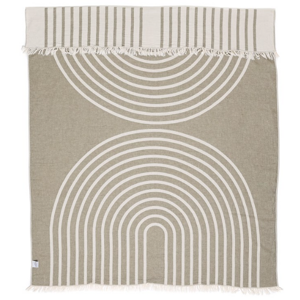 Tofino Towel Co. - The Zen Throw - Khaki