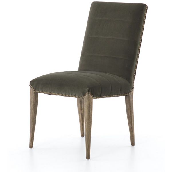 Nate Dining Chair - Velvet Loden