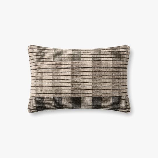 Bernadino Cushion - Ivory/Black