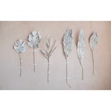 Philodendron Split Leaf, Plaster Finish