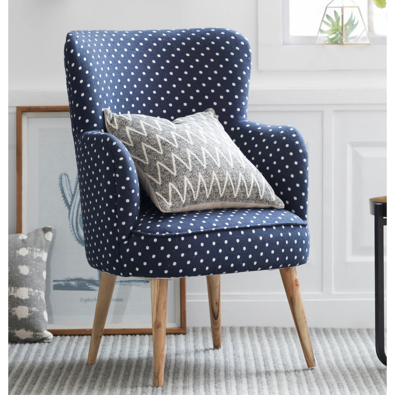 Polka Dot Lumbar Cushion - Parker