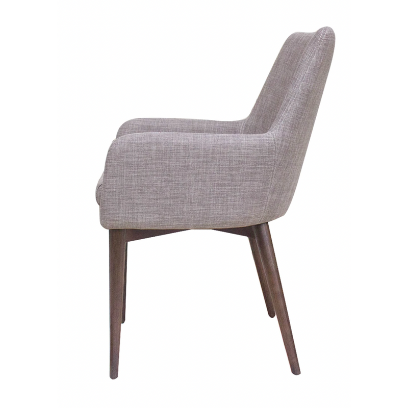 Jeremy Arm Chair - Light Grey