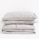 Eve Duvet Set- Stone Grey