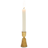 Zora Forged Candlestick Gold