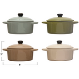 1 Cup Stoneware Mini Baker, 4 Colours