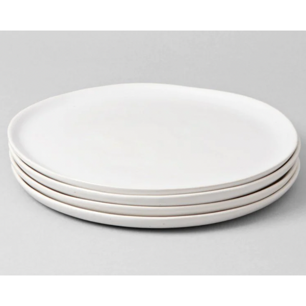 The Salad Plates Speckled White