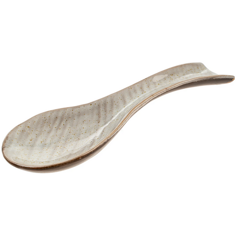Speckled Potterie Spoon Rest