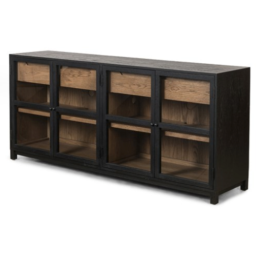 Millie Large Sideboard Matte Black