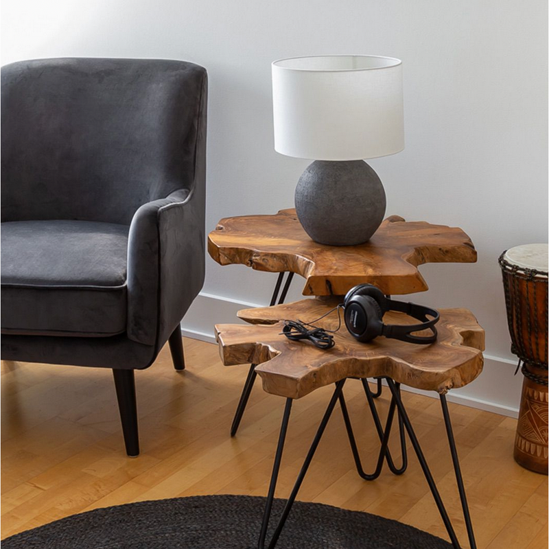 Natura Hairpin Small Nesting Table