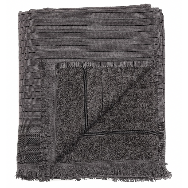 Tofino Towel Co - Turkish Bath Towel 100% cotton The Silas- Charcoal