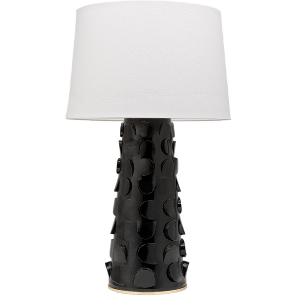 Naomi Black and Gold Lamp