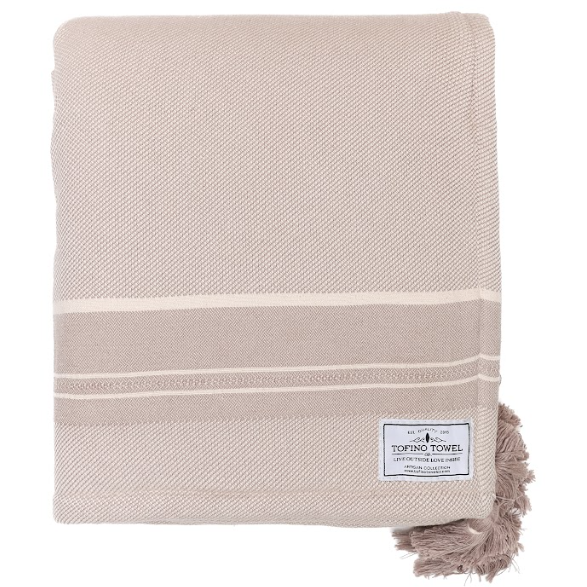 Tofino Towel Co. - The Brynn Throw - Sand