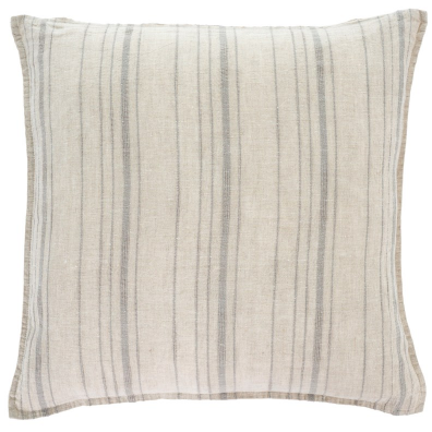 Luca Linen Cushion - Light Grey