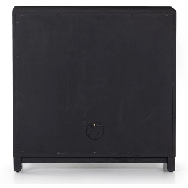 Millie Small Cabinet in Drifted Matte Black