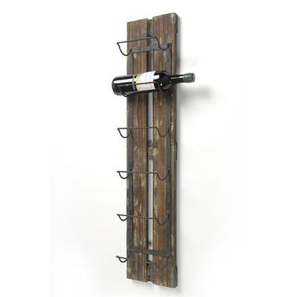 Iron Natural Wine Bottle Holder