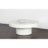 Brandy Outdoor Coffee Table - White