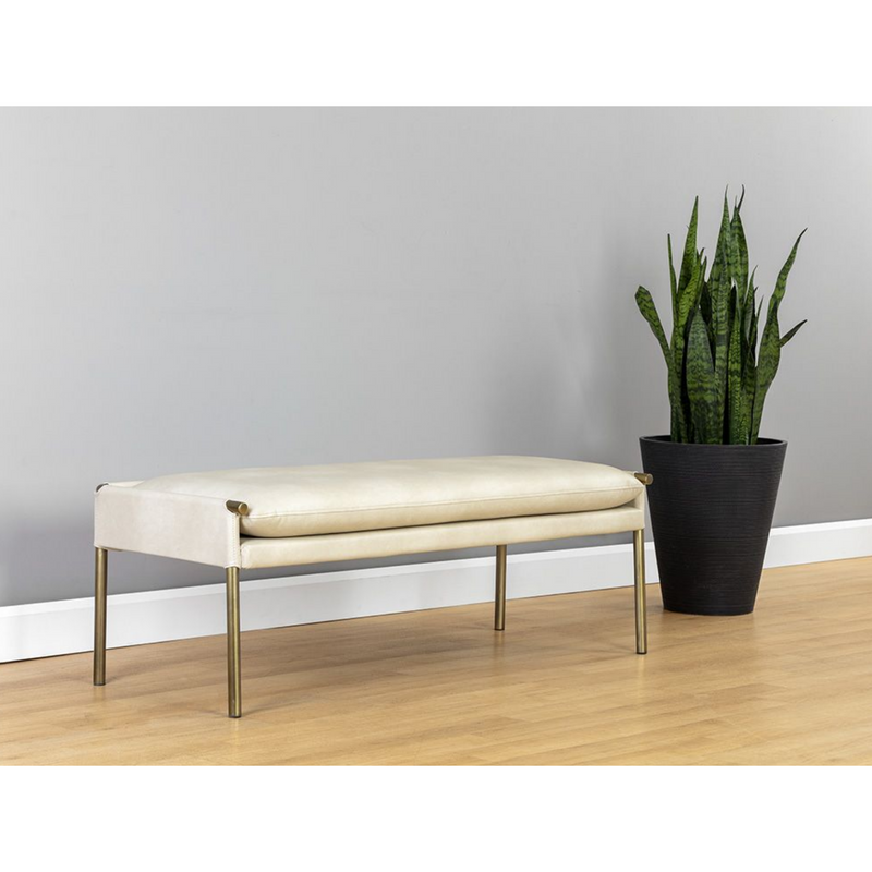 Bellevue Bench - Bravo Cream