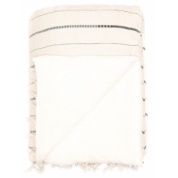 Tofino Towel Co - Turkish Throw 100% cotton The Knox- Natural