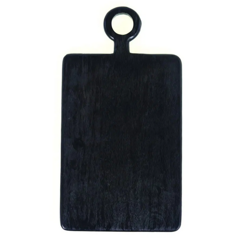 Black Mango Wood Mini Board Rectangular