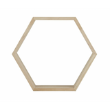 Wood Shelf - Hexagon