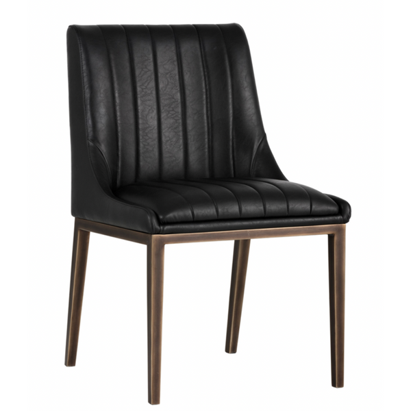 Halden Dining Chair - Vintage Black