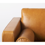 Svend Sofa Series in Tan Leather