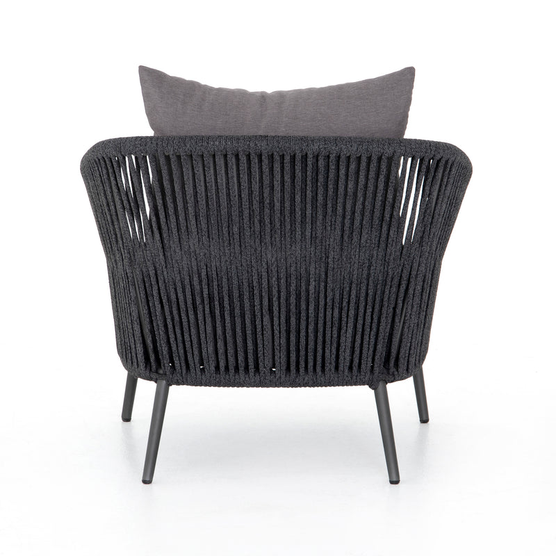 Porto Outdoor Chair in Venao Charcoal