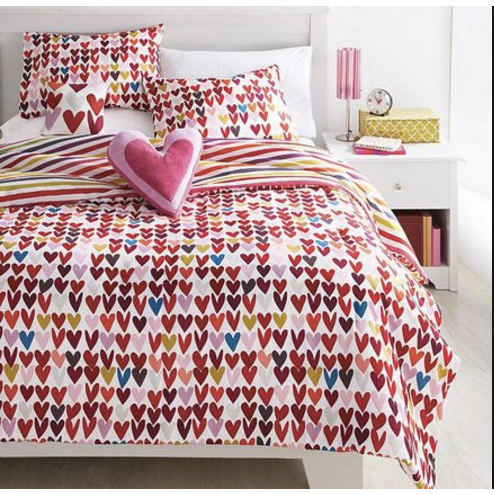 Love Hearts Twin Duvet Set