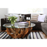 Natura Round Root Coffee Table - L