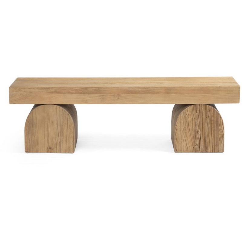 Keane Bench in Natural Elm